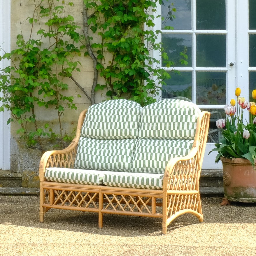 1970S VINTAGE BAMBOO CANE SOFA