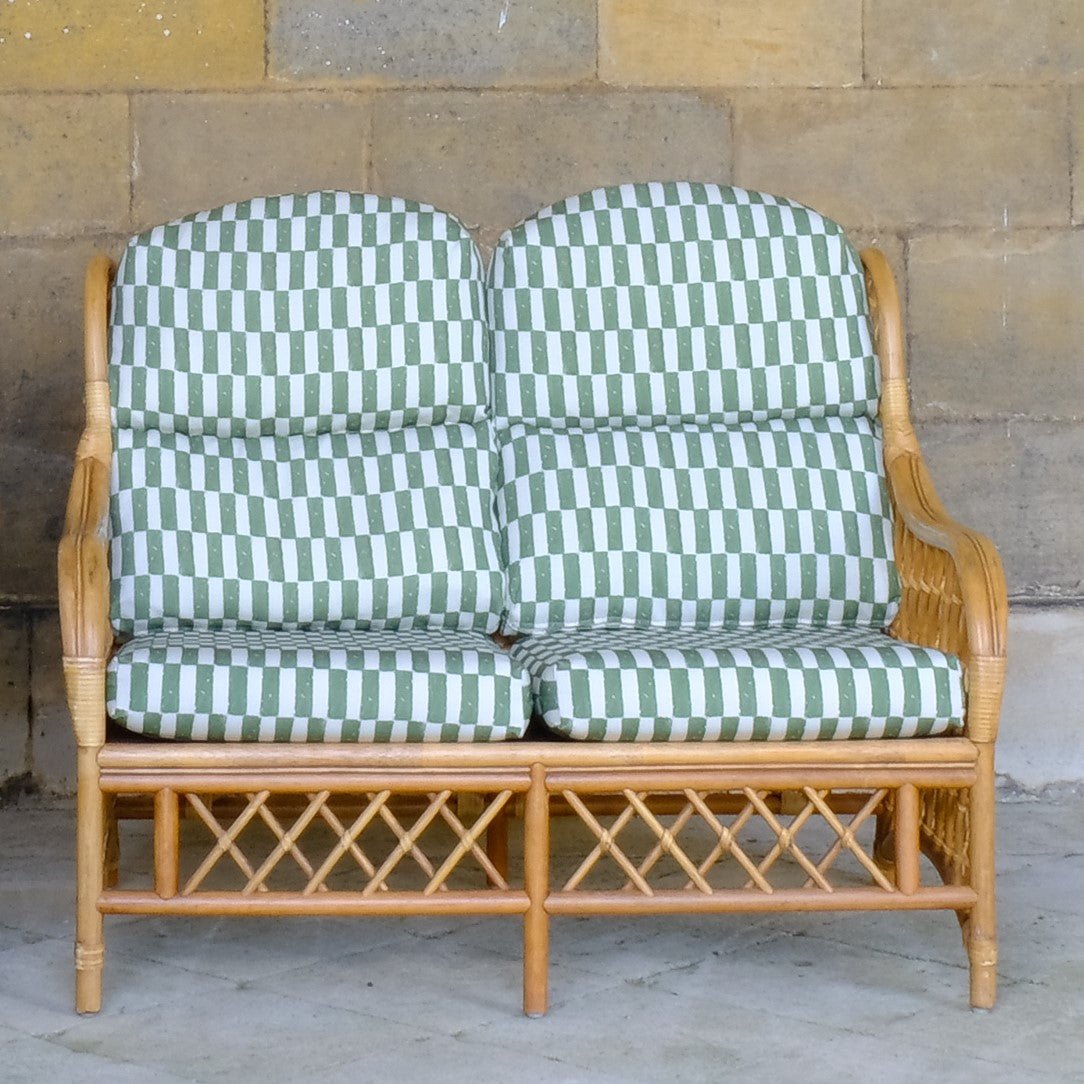 1970S VINTAGE BAMBOO CANE SOFA